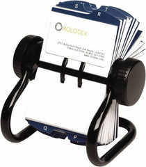 Rolodex - 400 Open Rotary - 6-1/2 x 5-5/8 x 5-1/8" - Americas Industrial Supply