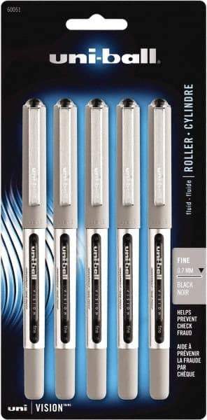 Uni-Ball - Roller Ball 0.7mm Stick Pen - Black - Americas Industrial Supply