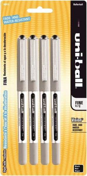 Uni-Ball - Roller Ball 0.7mm Stick Pen - Black - Americas Industrial Supply