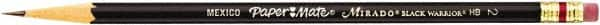 Paper Mate - #2HB Pencil,12 Pack - Black - Americas Industrial Supply