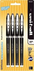 Uni-Ball - Roller Ball 0.5mm Stick Pen - Black - Americas Industrial Supply