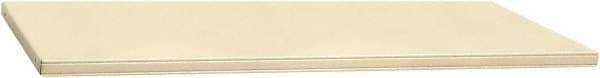 Tennsco - Light Gray, Steel, Cabinet Shelf - 48" Wide x 18" Deep Body - Americas Industrial Supply