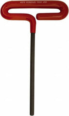 Bondhus - 8mm Hex, T-Handle Cushion Grip, Hex Key - 264mm OAL, Metric System of Measurement - Americas Industrial Supply