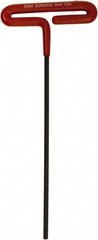 Bondhus - 5mm Hex, T-Handle Cushion Grip, Hex Key - 248mm OAL, Metric System of Measurement - Americas Industrial Supply