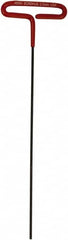 Bondhus - 2.5mm Hex, T-Handle Cushion Grip, Hex Key - 243mm OAL, Metric System of Measurement - Americas Industrial Supply