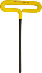 Bondhus - 3/8" Hex, T-Handle Cushion Grip, Hex Key - 267mm OAL, Inch System of Measurement - Americas Industrial Supply