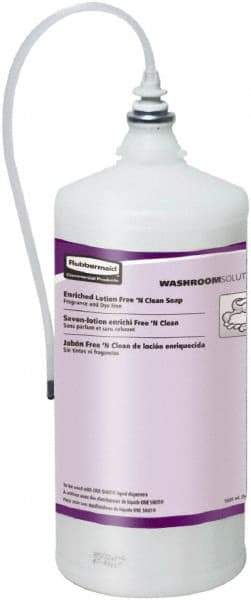 Rubbermaid - 1,600 mL Dispenser Refill Lotion Hand Cleaner - White, Fragrance Free Scent - Americas Industrial Supply