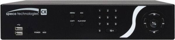 Speco - Security Camera Recorders Type: 4 Channel Digital Video Recorder with 500GB Hard Drive Hard Drive Size: 500GB - Americas Industrial Supply