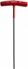 Bondhus - 3mm Hex, T-Handle Cushion Grip, Ball End Hex Key - 196mm OAL, Protanium High Torque Steel, Metric System of Measurement - Americas Industrial Supply