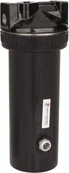 PRO-SOURCE - 25 CFM at 100 psi Inlet, 25 CFM at 100 psi Outlet, In-line Desiccant Dryer - 1/2" NPT Inlet/Outlet x 13" Long x 5" Wide x 13" High - Americas Industrial Supply