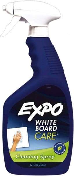 Expo - 22 oz Cleaning Spray Dry Erase Surface Cleaner - For Use with Dry Erase Marker Boards & White Boards - Americas Industrial Supply