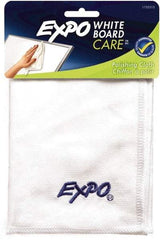 Expo - Polishing Cloth Dry Erase Surface Cleaner - For Use with Dry Erase Marker Boards & White Boards - Americas Industrial Supply