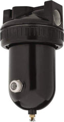 PRO-SOURCE - 300 CFM Oil/Water Condensate Separation Filter - 1" 250 psi, Manual Drain - Americas Industrial Supply