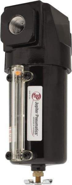 PRO-SOURCE - 160 CFM Oil/Water Condensate Separation Filter - 1/2" 250 psi, Manual Drain - Americas Industrial Supply