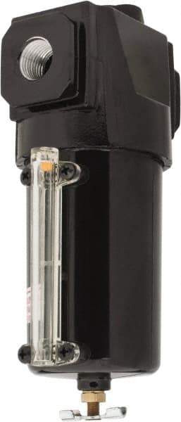 PRO-SOURCE - 83 CFM Oil Removal Filter - 1/2" 250 psi, Manual Drain - Americas Industrial Supply