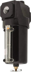 PRO-SOURCE - 83 CFM Oil Removal Filter - 1/2" 250 psi, Manual Drain - Americas Industrial Supply