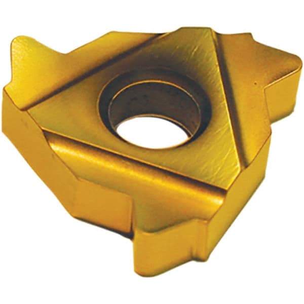 Tool-Flo - L43 External 5 API Rotary Shoulder Connections Laydown Threading Insert - Grade AC50F, AlTiN Coated Carbide - Americas Industrial Supply