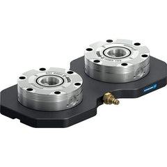 Schunk - NSL Manual CNC Quick Change Clamping Module - 2 Module Center, Top Mount, 7,500 kN Retention Force, 6 bar (87 Lb/Sq In) Unlocking Pressure, 0.005mm Repeatability - Americas Industrial Supply