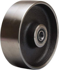 Hamilton - 6 Inch Diameter x 2 Inch Wide, Forged Steel Caster Wheel - 2,500 Lb. Capacity, 2-1/4 Inch Hub Length, 1/2 Inch Axle Diameter, Precision Ball Bearing - Americas Industrial Supply