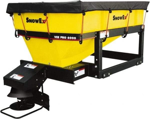 Trynex - 2,160 Lb Polyethylene Vehicle Mounted Landscape Spreader - 12 Volt - Americas Industrial Supply