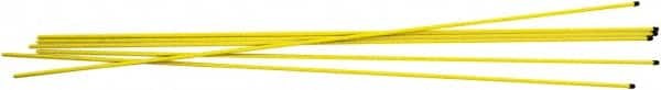 Trynex - 48" High x 1/2" Wide Snow Stake - Fiberglass, 0.33 Lbs, Yellow - Americas Industrial Supply