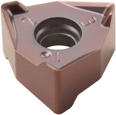 Seco - XNEX080616 M13 Grade MK2050 Carbide Milling Insert - TiSiN/TiAlN Finish, 1/4" Thick, 0.491" Inscribed Circle - Americas Industrial Supply