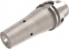 Seco - 32mm Hole Diam, HSK100A Taper Shank Shrink Fit Tool Holder & Adapter - 6.299" Projection, 1.969" Nose Diam, 2.461" Clamping Depth, 25,000 RPM, Through Coolant - Exact Industrial Supply