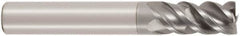 Seco - 1/2", 4 Flute, Single End, Solid Carbide, 1/8" Corner Radius End Mill - 3-1/2" OAL, 48° Helix, Right Hand Flute, 1" LOC, Right Hand Cut - Americas Industrial Supply