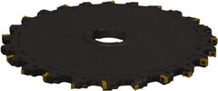 Seco - Arbor Hole Connection, 0.4724" Cutting Width, 4.764" Depth of Cut, 315mm Cutter Diam, 1.9685" Hole Diam, 12 Tooth Indexable Slotting Cutter - 335.18 Toolholder, LNK.. 08.. Insert - Americas Industrial Supply