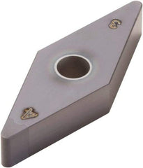 Seco - VNGA331 Grade CBN060K CBN Turning Insert - 35° Diamond, 3/8" Inscr Circle, 3/16" Thick, 1/64" Corner Radius - Americas Industrial Supply