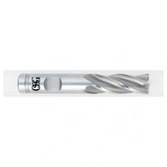 27/32 Dia. x 4 Overall Length 6-Flute Square End HSSE SE End Mill-Round Shank-Center Cutting-Uncoated - Americas Industrial Supply