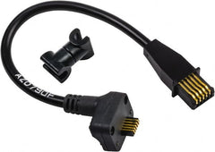 Mitutoyo - 6" Long SPC Connecting Cable - Use with Digimatic Calipers - Americas Industrial Supply