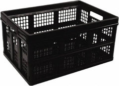 UNIVERSAL - 1 Compartment, 20-1/8" Wide x 10-3/4" High x 14-5/8" Deep, Portable Storage Box - Plastic, Black - Americas Industrial Supply