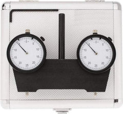 Starrett - 3/8 Inch Shank Diameter, Drop Indicator Spindle Square - For Use with Vertical Milling Machines - Americas Industrial Supply