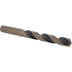 Cle-Force - 7/16" High Speed Steel, 135° Point, Round with Flats Shank Maintenance Drill Bit - Americas Industrial Supply