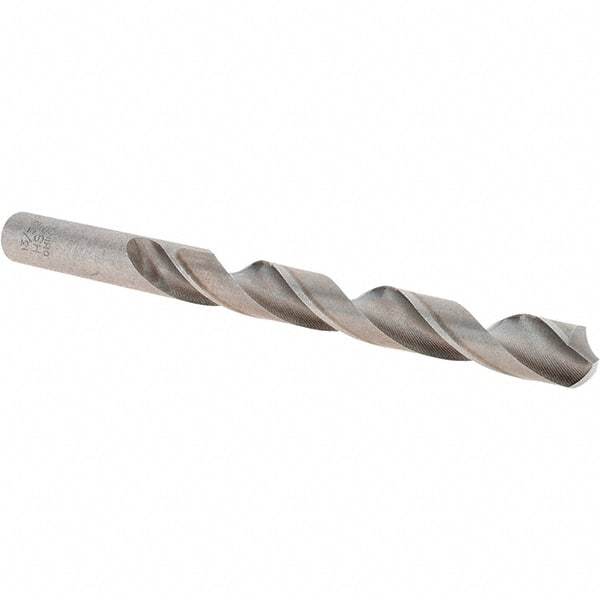 Cle-Force - 13/32" 118° High Speed Steel Jobber Drill - Bright Finish, Right Hand Cut, Spiral Flute, Straight Shank, 5-1/4" OAL, Standard Point - Americas Industrial Supply