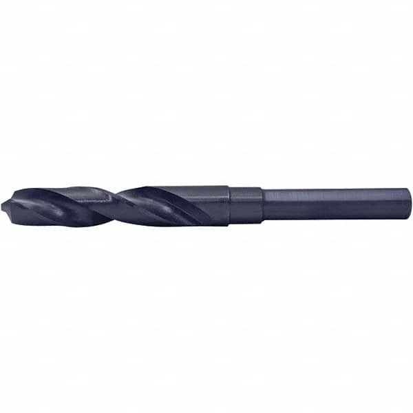 Cle-Force - 1-1/2" Drill, 118° Point, High Speed Steel Silver Deming & Reduced Shank Drill Bit - Americas Industrial Supply