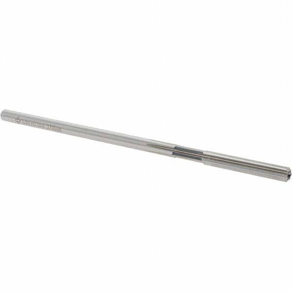 Cleveland - 5mm High Speed Steel 6 Flute Chucking Reamer - Straight Flute, Straight Shank, 31.75mm Flute Length, 127mm OAL - Americas Industrial Supply