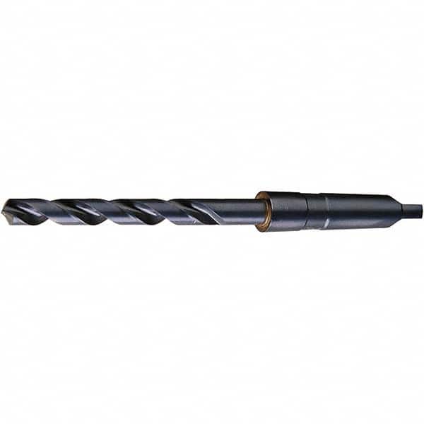Cle-Force - 1-21/64", 4MT 118° Point High Speed Steel Taper Shank Drill Bit - Americas Industrial Supply