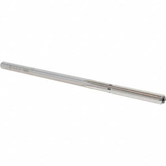 Cleveland - 6mm High Speed Steel 6 Flute Chucking Reamer - Straight Flute, Straight Shank, 38.1mm Flute Length, 152.4mm OAL - Americas Industrial Supply