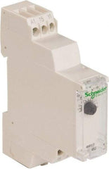 Schneider Electric - 100 hr Delay, Multiple Range SPDT Time Delay Relay - 8 Contact Amp, 24 to 240 VAC/VDC, Selector Switch - Americas Industrial Supply