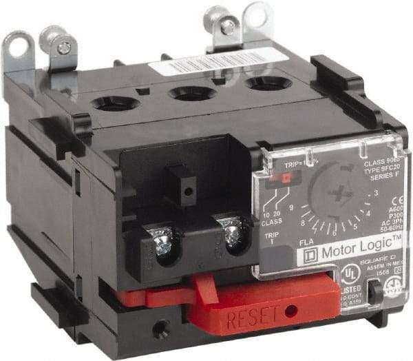 Square D - NEMA Size 00, 600 VAC, Thermal NEMA Overload Relay - For Use with Motor Logic - Americas Industrial Supply