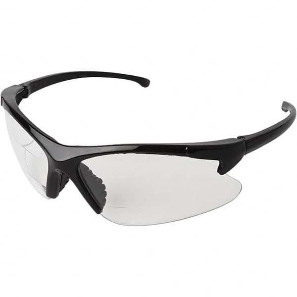 KleenGuard - +2, Clear Lenses, Scratch Resistant, Framed Magnifying Safety Glasses - Americas Industrial Supply