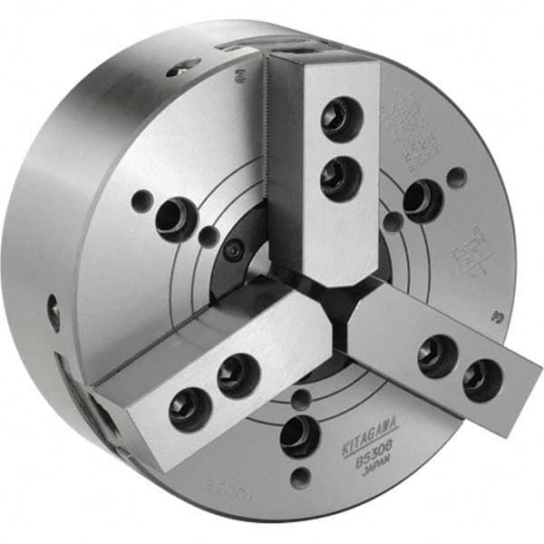 Kitagawa - Power Lathe Chucks Chuck Diameter (Decimal Inch): 10.0000 Number of Jaws: 3 - Americas Industrial Supply