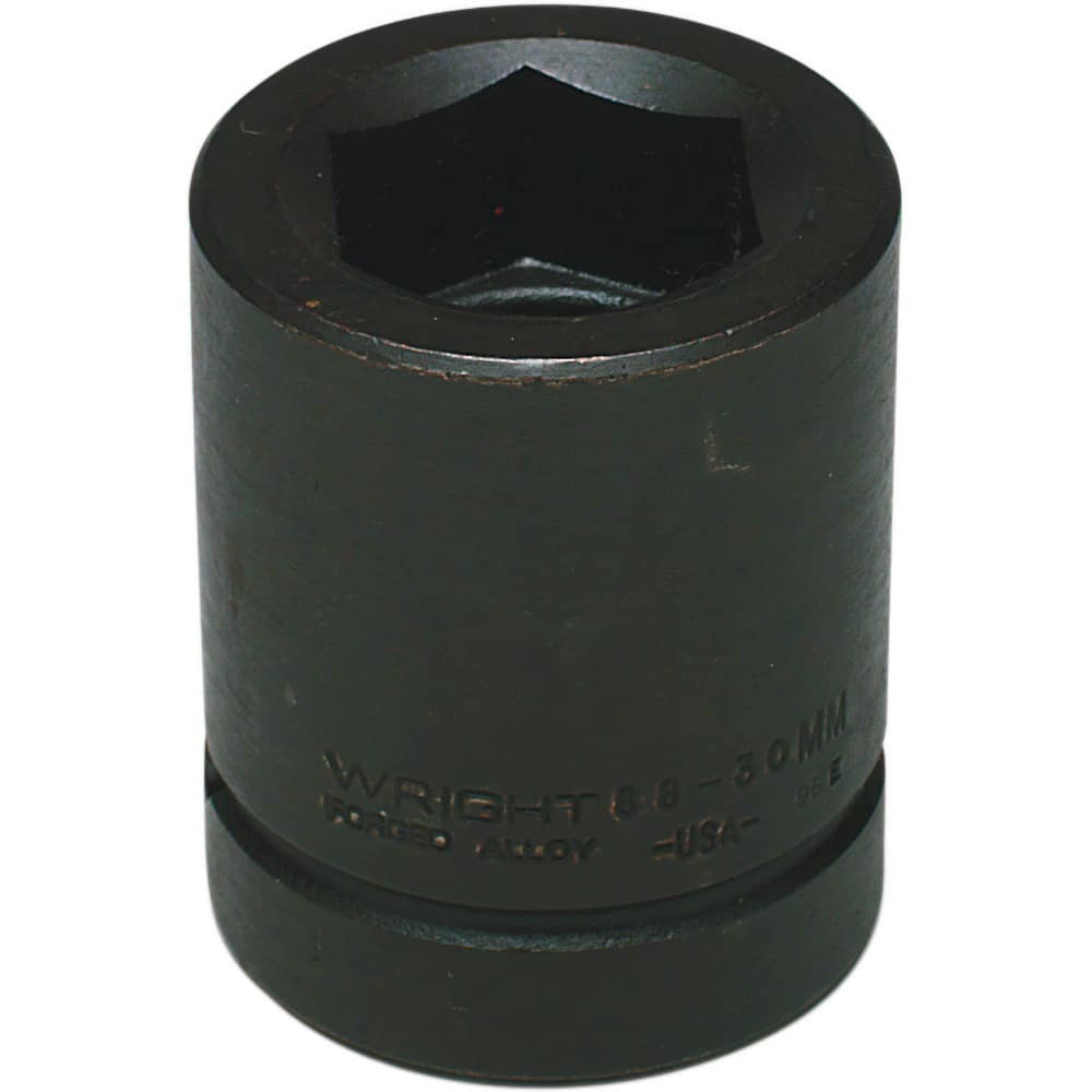 Wright Tool & Forge - Impact Sockets; Drive Size: 1 ; Size (mm): 42.0000 ; Type: Standard ; Style: Impact Socket ; Style: Impact Socket ; Style: Impact Socket - Exact Industrial Supply