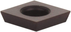 Kennametal - CDHB1.20.60.1 Grade KCU25 Carbide Turning Insert - AlTiN Finish, 80° Diamond, 5/32" Inscr Circle, 0.04 Thick, 0.002" Corner Radius - Americas Industrial Supply