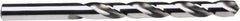 Irwin - Letter C 135° High Speed Steel Jobber Drill - Bright Finish, Right Hand Cut, Spiral Flute, Straight Shank, 4" OAL, Split Point - Americas Industrial Supply