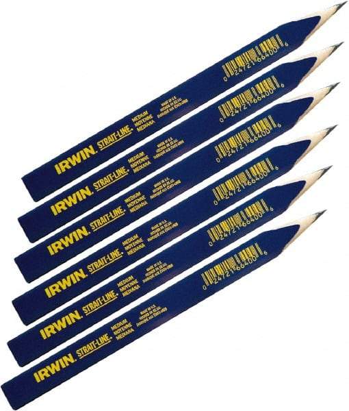 Irwin - Carpenter Pencils Type: Carpenter Pencil Material: Soft Lead - Americas Industrial Supply