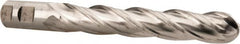 Melin Tool - 1" Diam, 6" LOC, 4 Flute Cobalt Ball End Mill - Uncoated, Single End, 8-1/2" OAL, 1" Shank Diam, Spiral Flute - Americas Industrial Supply