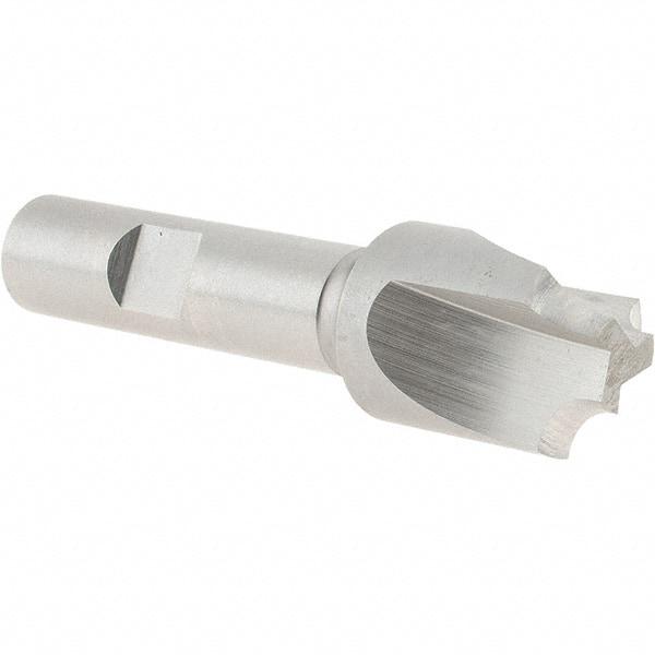 Melin Tool - 3/16" Radius, 3/4" Mill Diam, 3 Flute Cobalt Corner Rounding End Mill - Single End, Uncoated, 3/8" Tip Diam, 3" OAL, 3/4" Shank Diam - Americas Industrial Supply